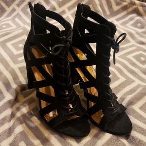 Strappy Heels